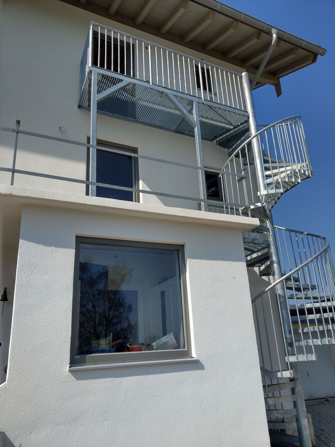 Aussentreppe zur Ferienwohnung 2.Stock