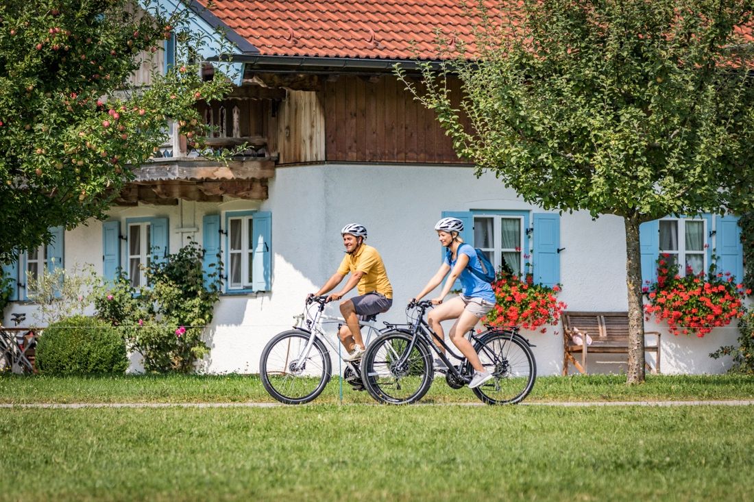 Auf dem Achental Radweg