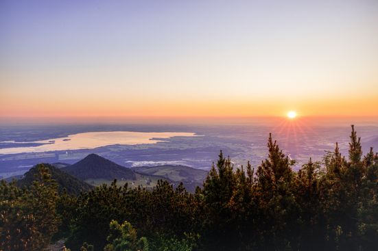 Sonnenaufgang auf der Hochplatte