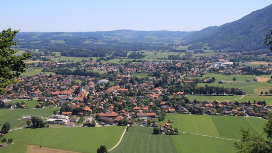 Aussicht von der Zeppelinhöhe