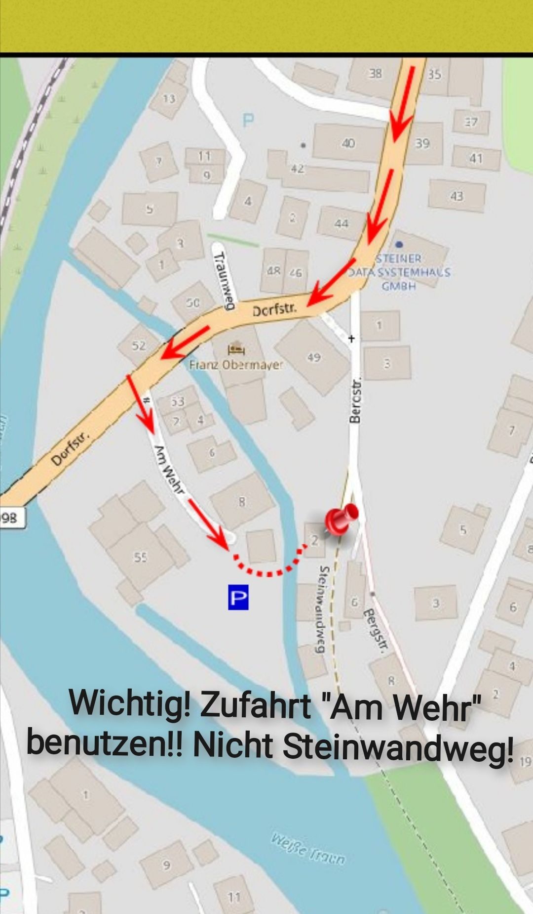 Zufahrt