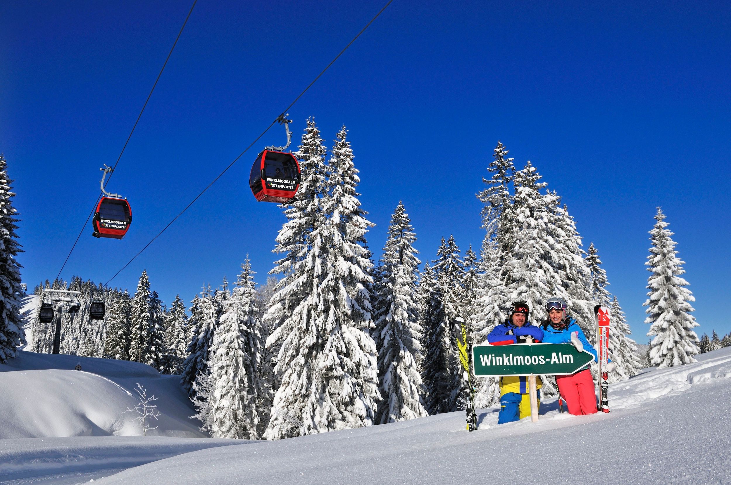 Gondel Winklmoos-Alm