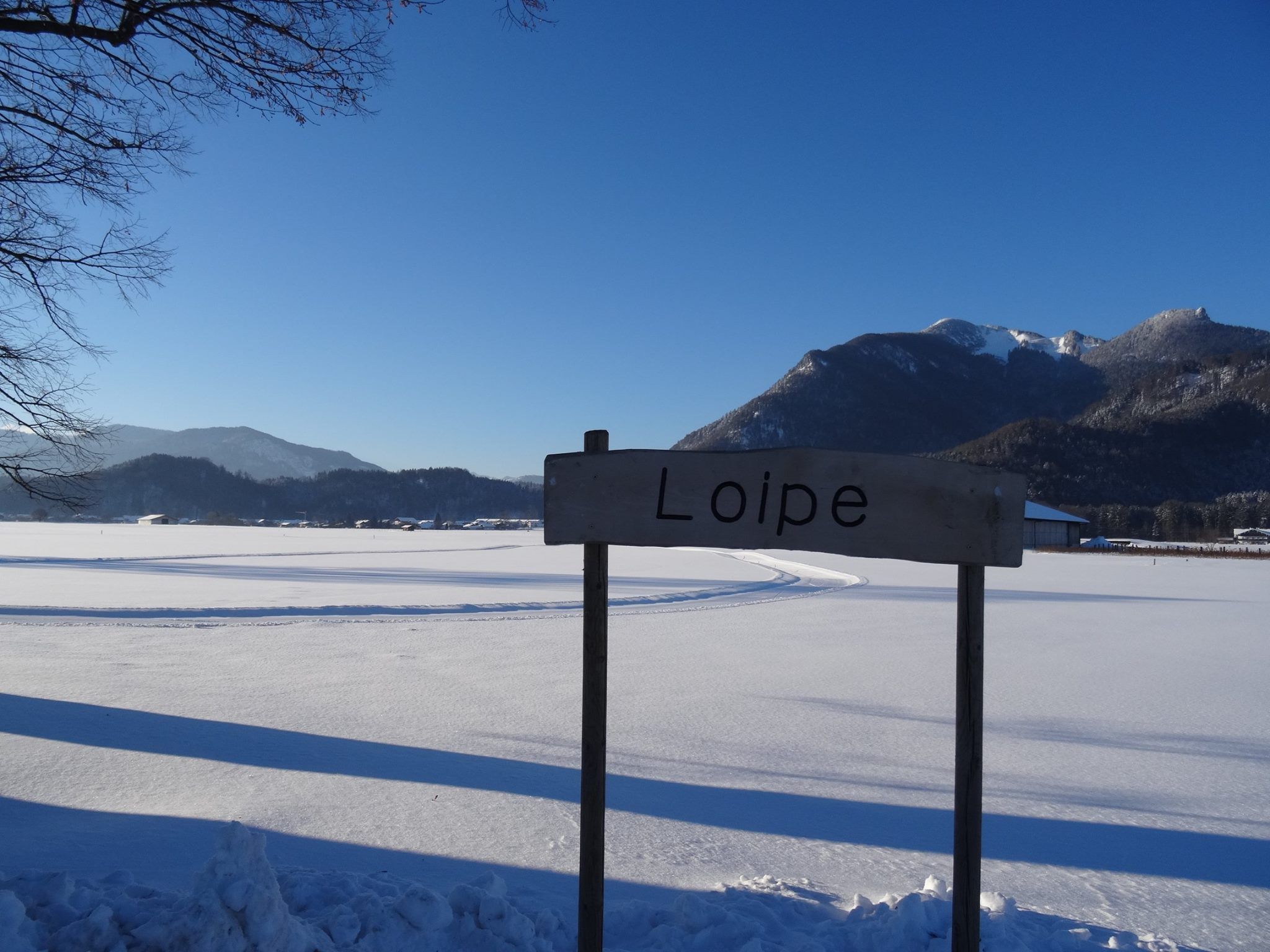 Loipe Bergwiese Grassau