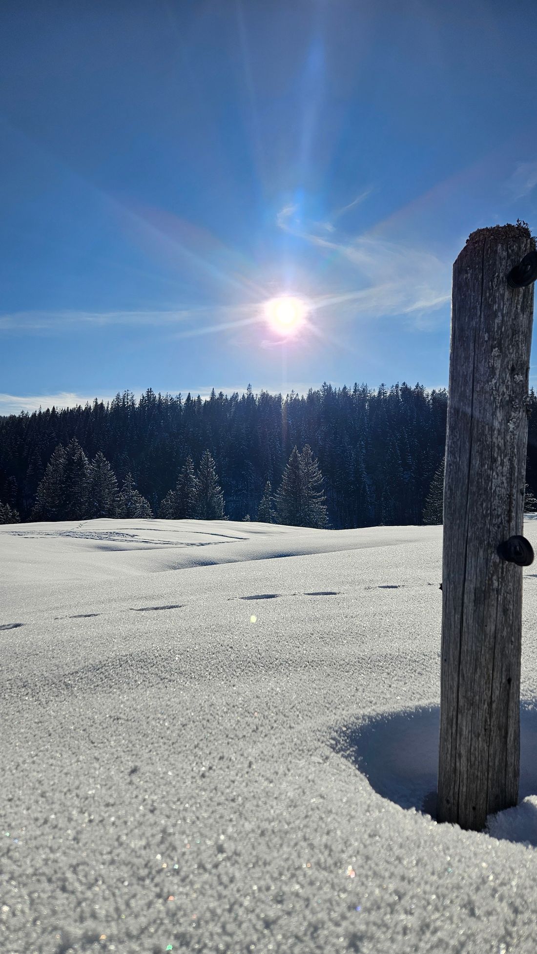 Winterlandschaft Hemmersuppenalm