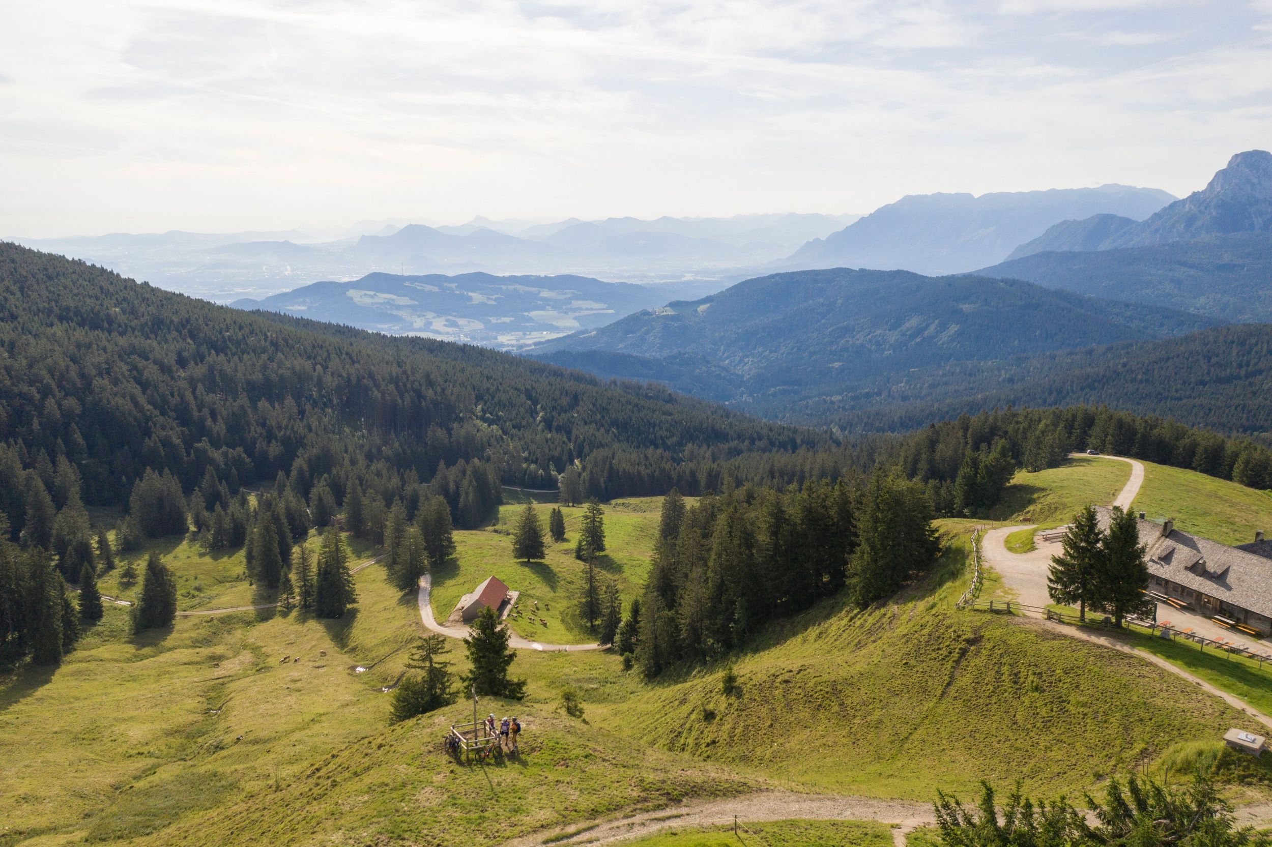 Blick auf die Stoißenalm