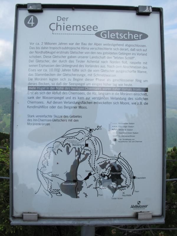 Tafel 4 Der Chiemsee Gletscher