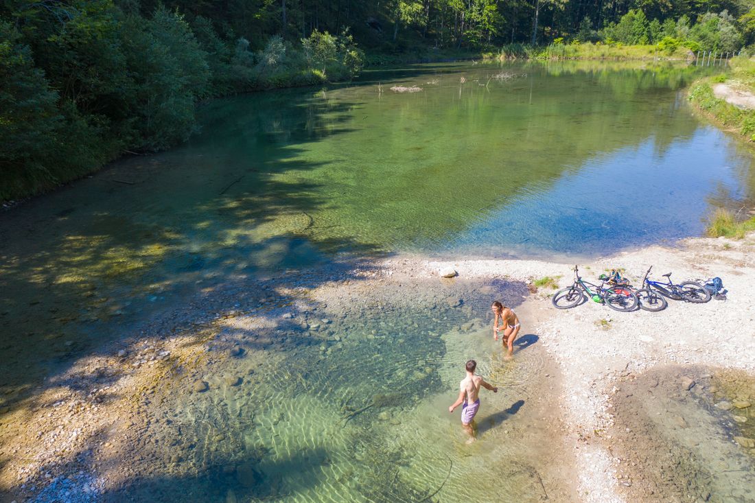 Bike & Swim bei Bergen