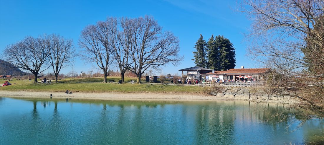 Reifinger See in Grassau mit Seestüberl